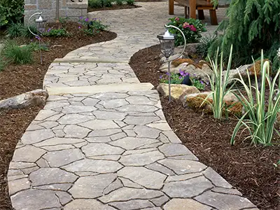 Flagstone Walkway, Broomall, PA