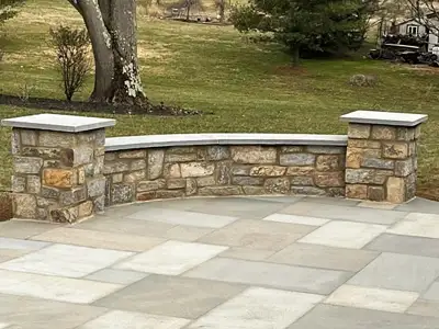 Natural Stone Walls, Broomall, PA